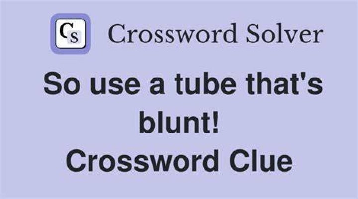 Test taken in a tube, in brief Crossword Clue