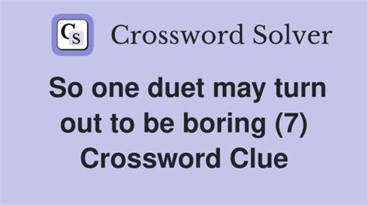 [That is so boring!] Crossword Clue