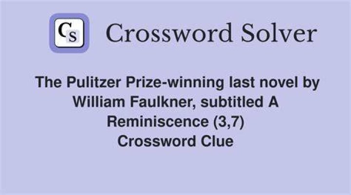 “The Confessions of ___ Turner” (1967 Pulitzer-winning novel) Crossword Clue