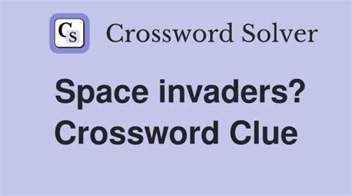 The invaders in Space Invaders, in brief Crossword Clue