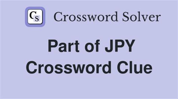 The “Y” of the code JPY Crossword Clue