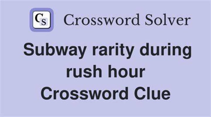 Things often hit during rush hour Crossword Clue
