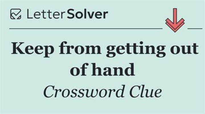 Things to keep on hand to prevent burns? Crossword Clue