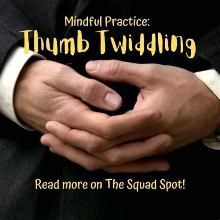 Thumb-twiddling Crossword Clue