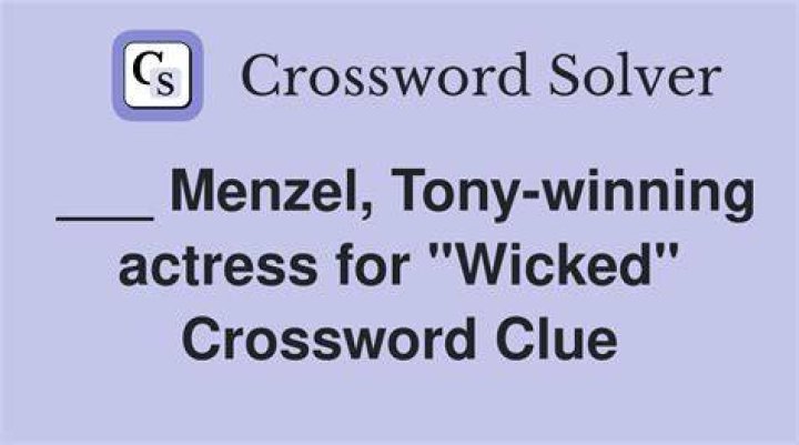 Tony-winning actress Benanti Crossword Clue