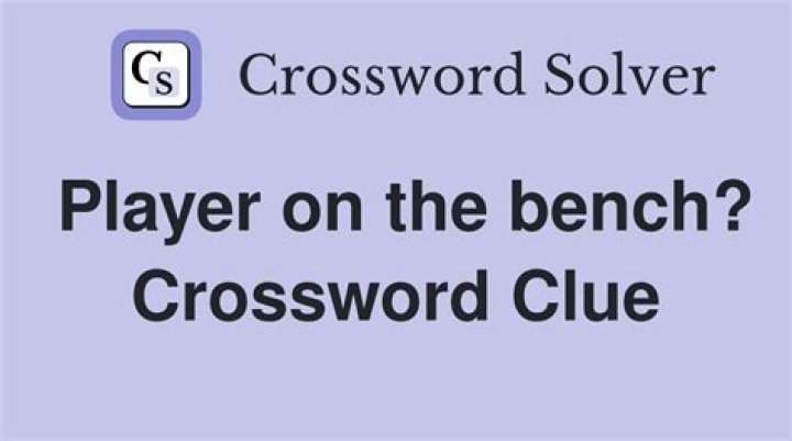 Took the bench, say Crossword Clue
