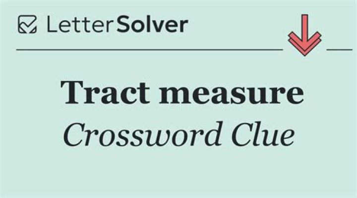 Tract Crossword Clue
