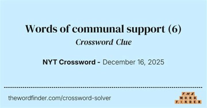 Treatment option offering communal support Crossword Clue