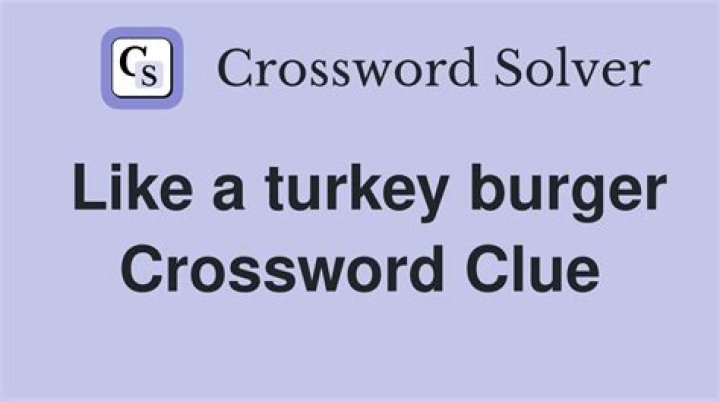 Turkey piece Crossword Clue