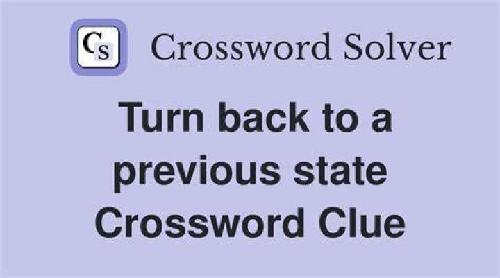Turn back Crossword Clue