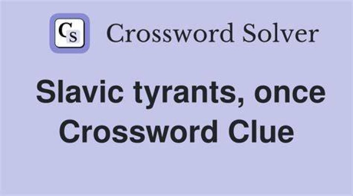 Tyrants / Patterns Crossword Clue