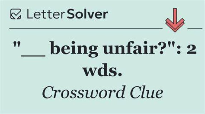 Unfair dig in an argument Crossword Clue