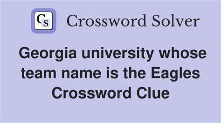 University in Georgia Crossword Clue
