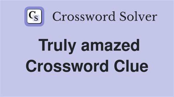Utterly amazed Crossword Clue