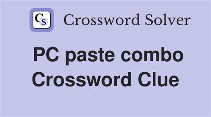 ___-V (“paste” on a PC) Crossword Clue