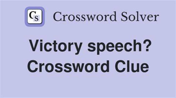 Victory Crossword Clue
