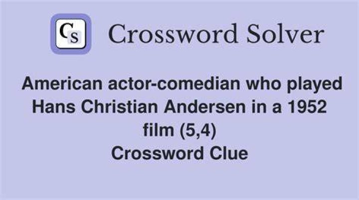 Viggo Mortensen and Hans Christian Andersen, by nationality Crossword Clue