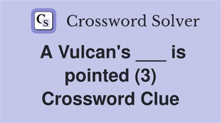 Vulcan’s specialty Crossword Clue
