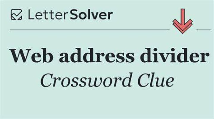 Web address Crossword Clue
