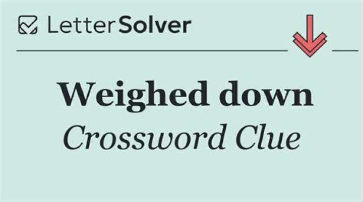 Weighed in Crossword Clue