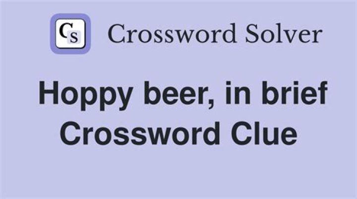 West Coast beer brand, in brief Crossword Clue
