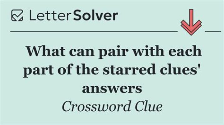 What each number in the starred clues represents Crossword Clue