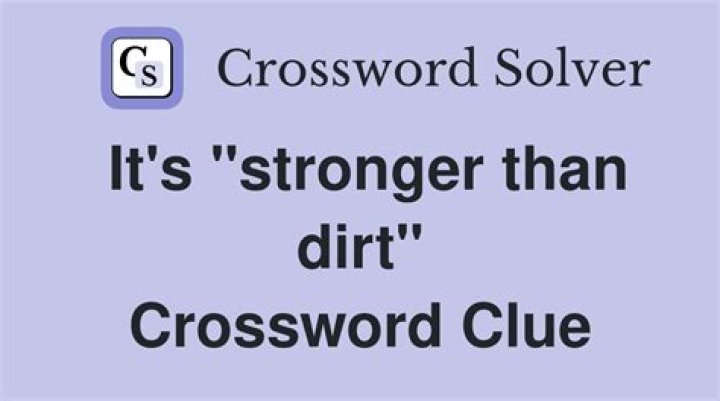 What’s stronger than “might” Crossword Clue