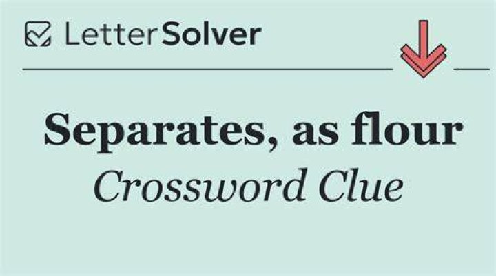 What separates money from everything? Crossword Clue