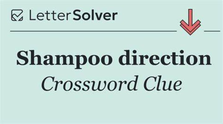 Where shampoo is applied Crossword Clue