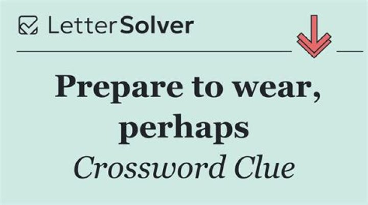 Wimbledon wear, perhaps Crossword Clue