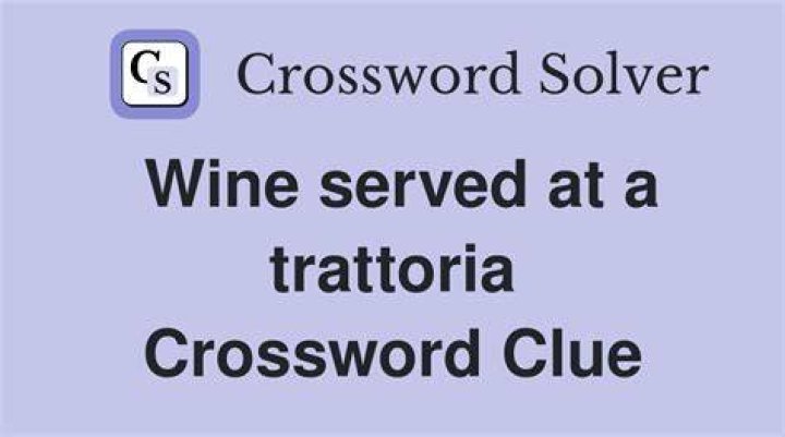 Wine often served with 15-Across Crossword Clue