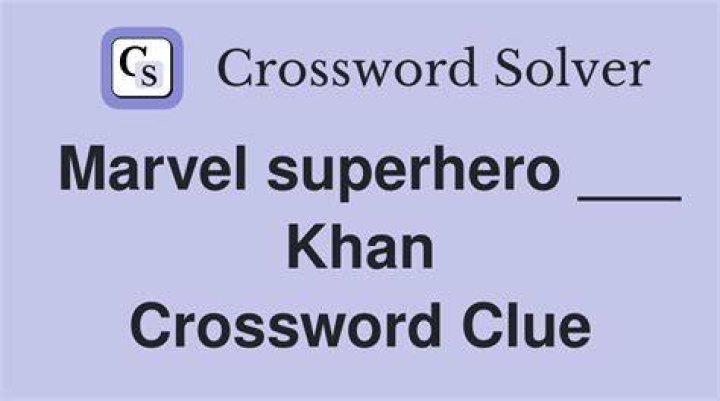 Wisecracking Marvel superhero Crossword Clue