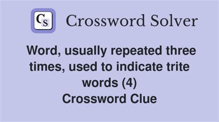 Word repeated in “___ or no ___?” Crossword Clue