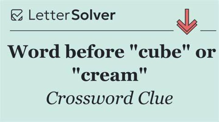 Word with cap or cream Crossword Clue