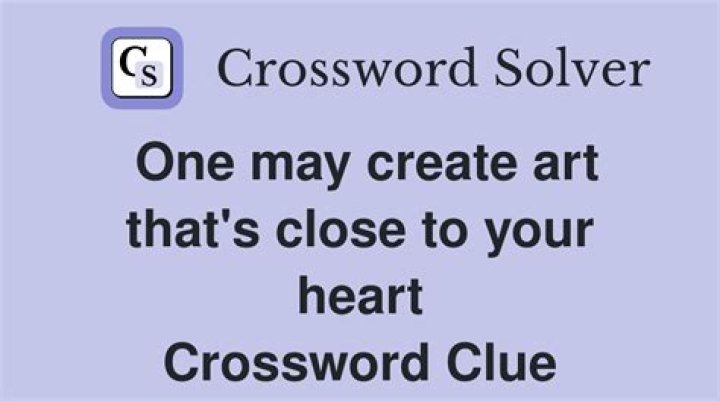 Your heart may go out to it Crossword Clue